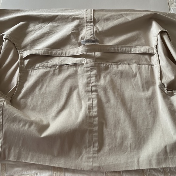 Sarah Pacini Khaki Jacket with Buckle Closure - Picture 7 of 9